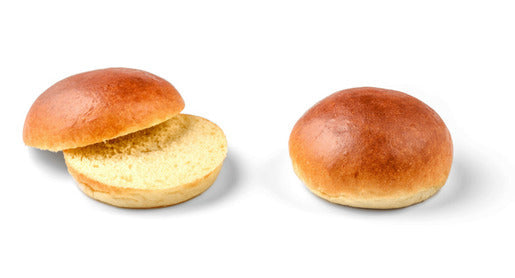Brioche Bun with Glaze (Pack of 2)