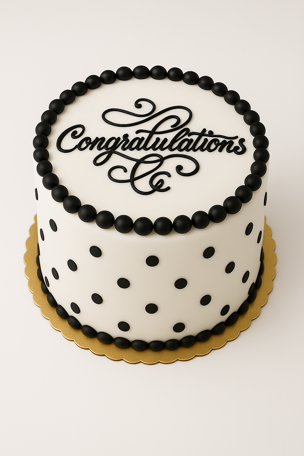 Stars Congratulations Cake