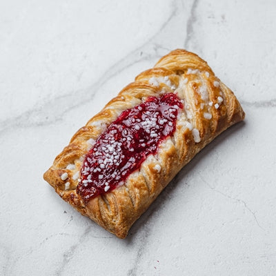Raspberry & Vanilla Plait